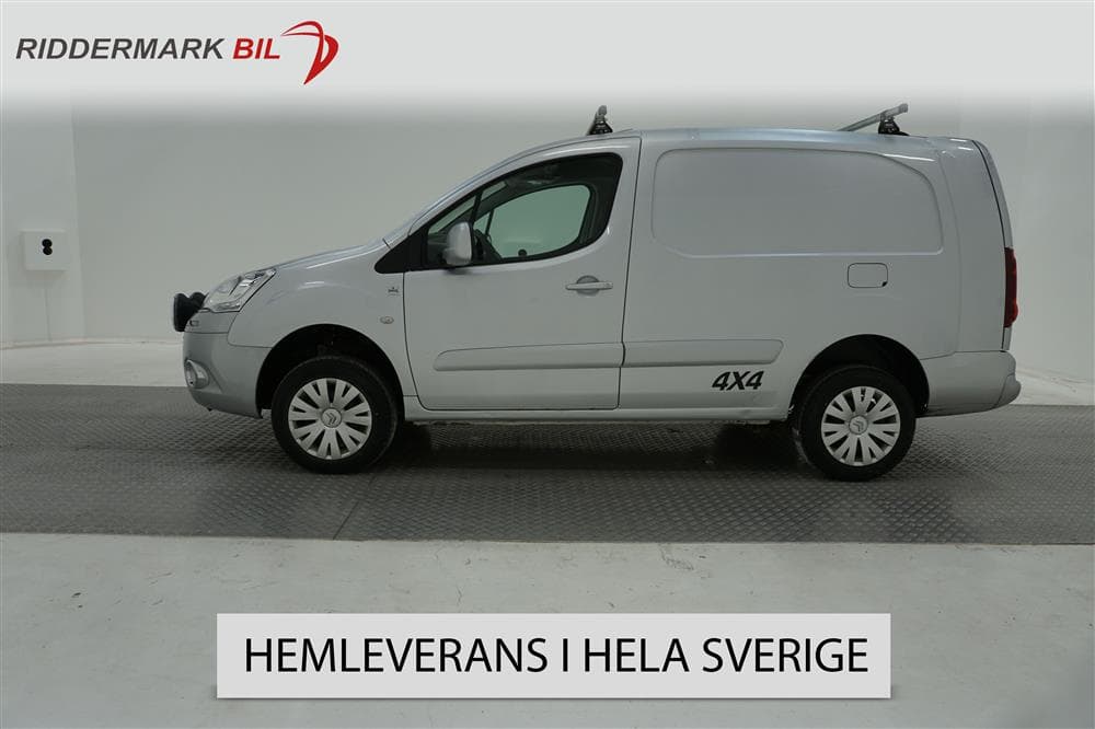 Citroën Berlingo 1.6HDI 90hk 4X4 L2 Drag 0.57l/mil