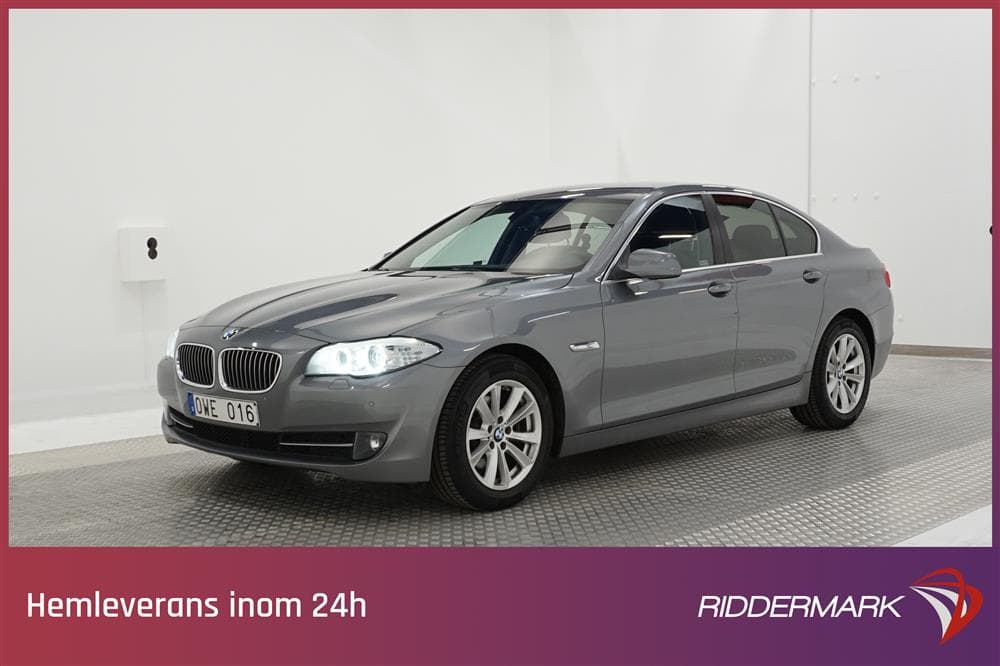 BMW 520d 184hk Dragkrok Kupévärmare P-Sensor