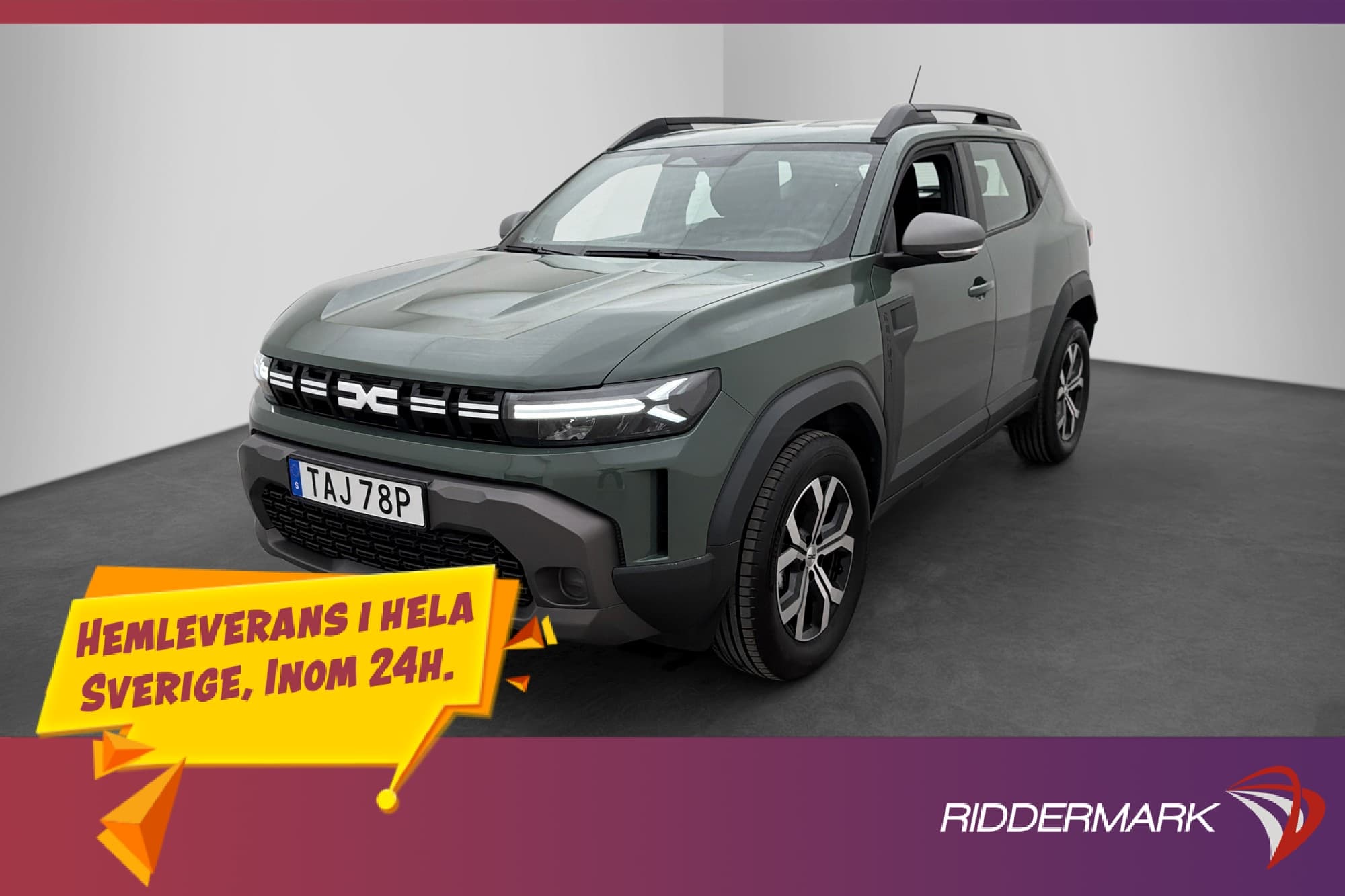 Dacia Duster 1.2 TCe Kamera Farthållare CarPlay Rattvärme