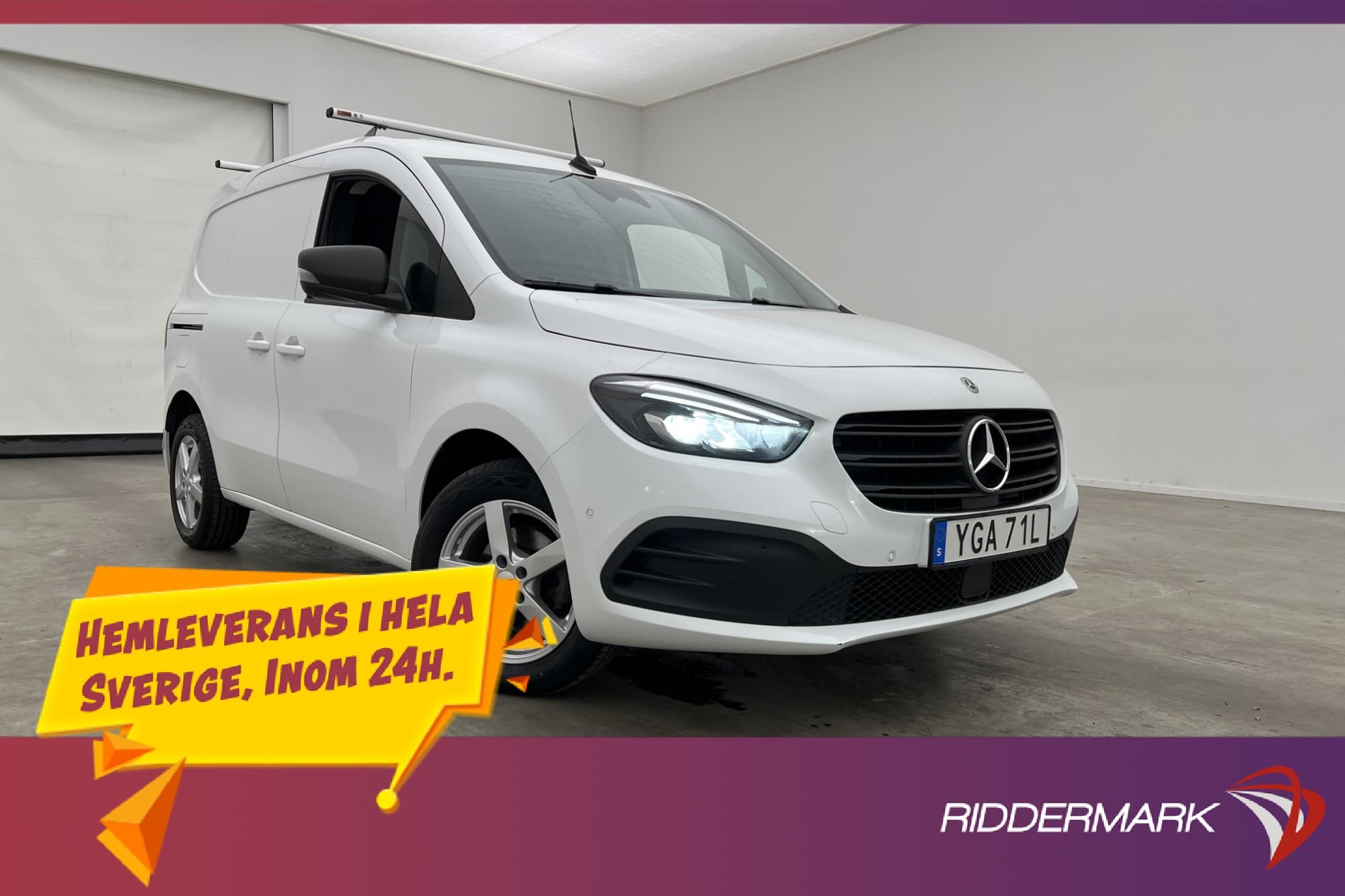 Mercedes-Benz Citan PRO 110 Drag LED B-Kamera CARPLAY Moms