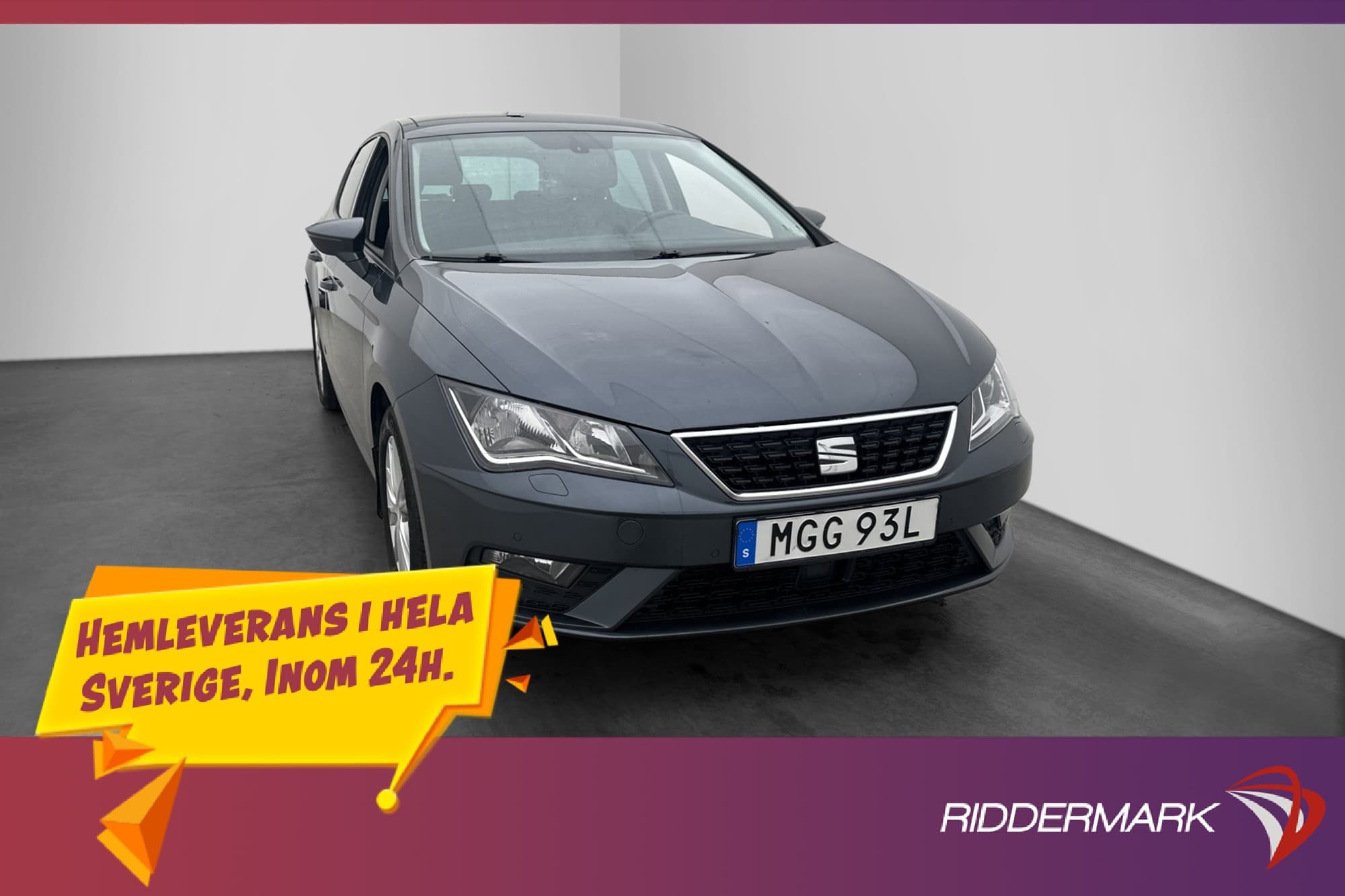 Seat Leon 1.0 TSI 115hk Taklucka Kamera Keyless CarPlay