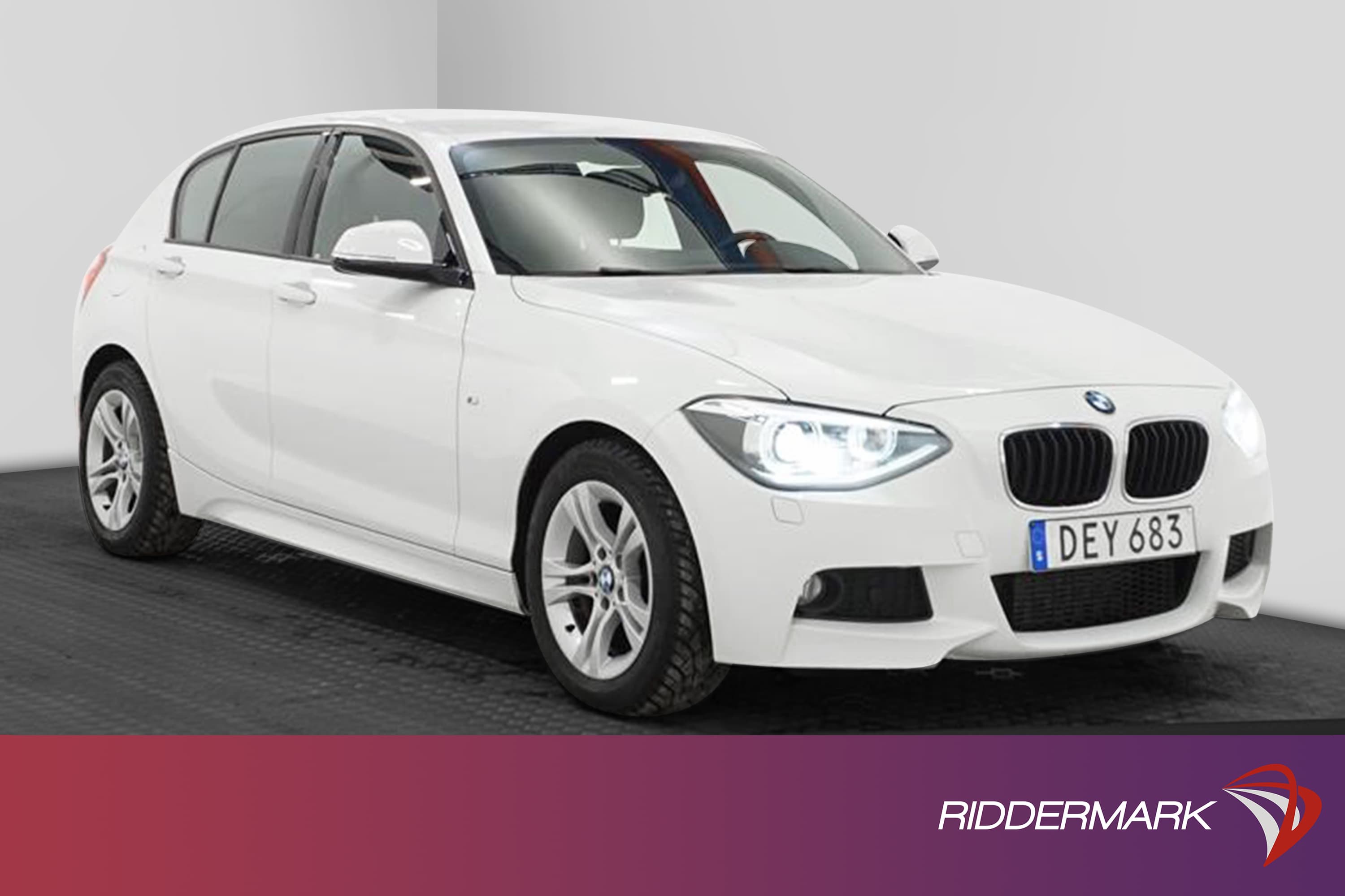 BMW 118d 143hk M-sport Drag Värmare Välservad 0,44l/mil