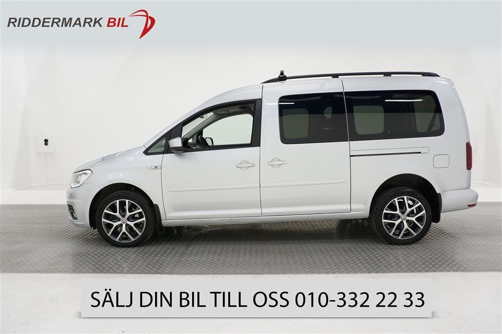 Volkswagen Caddy Life Maxi 2.0TDI Aut 4M 150hk Värmare Moms