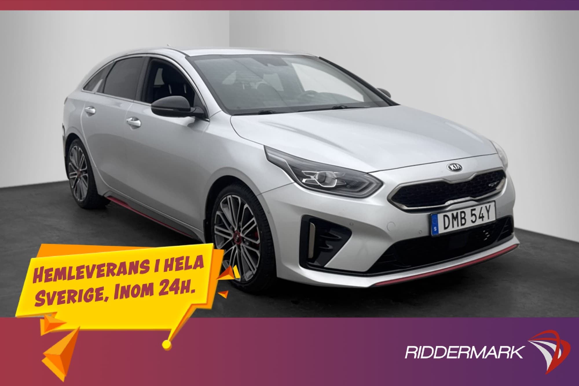 Kia ProCee'd GT 204hk JBL Kamera Navi Halvskinn Adaptiv-Fart