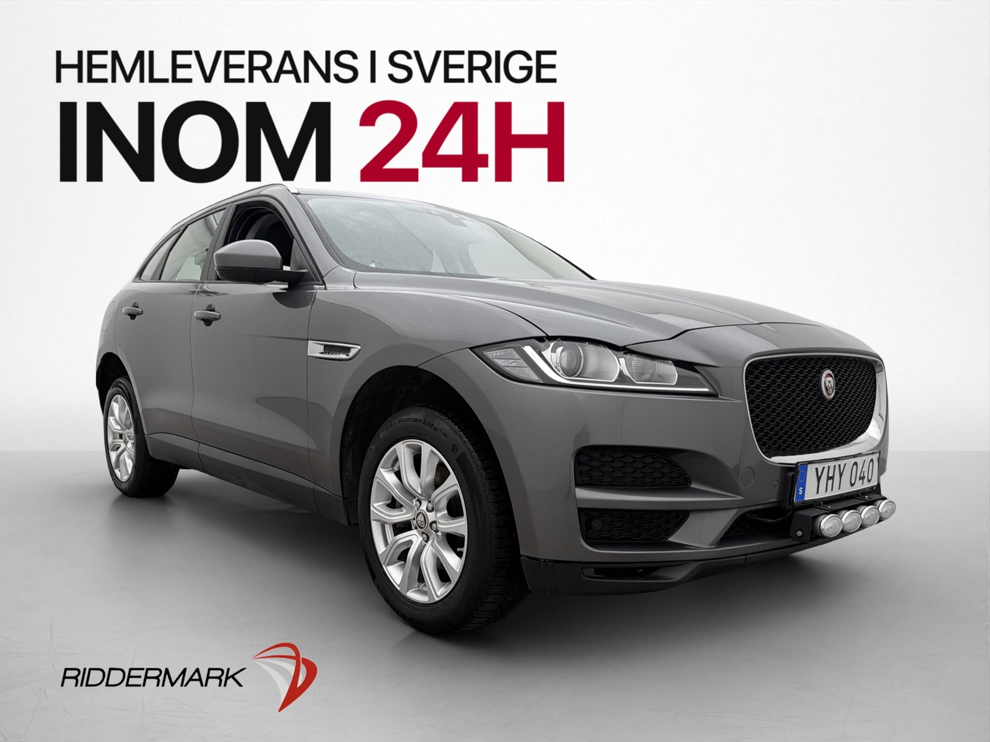 Jaguar F-Pace 20d AWD Kamera Keyless Navi Rattvärm MERIDIAN 