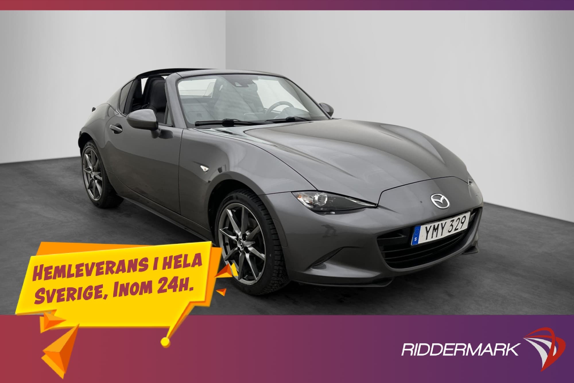 Mazda MX-5 RF 2.0 160hk Hardtop Navigation P-Sensorer Skinn