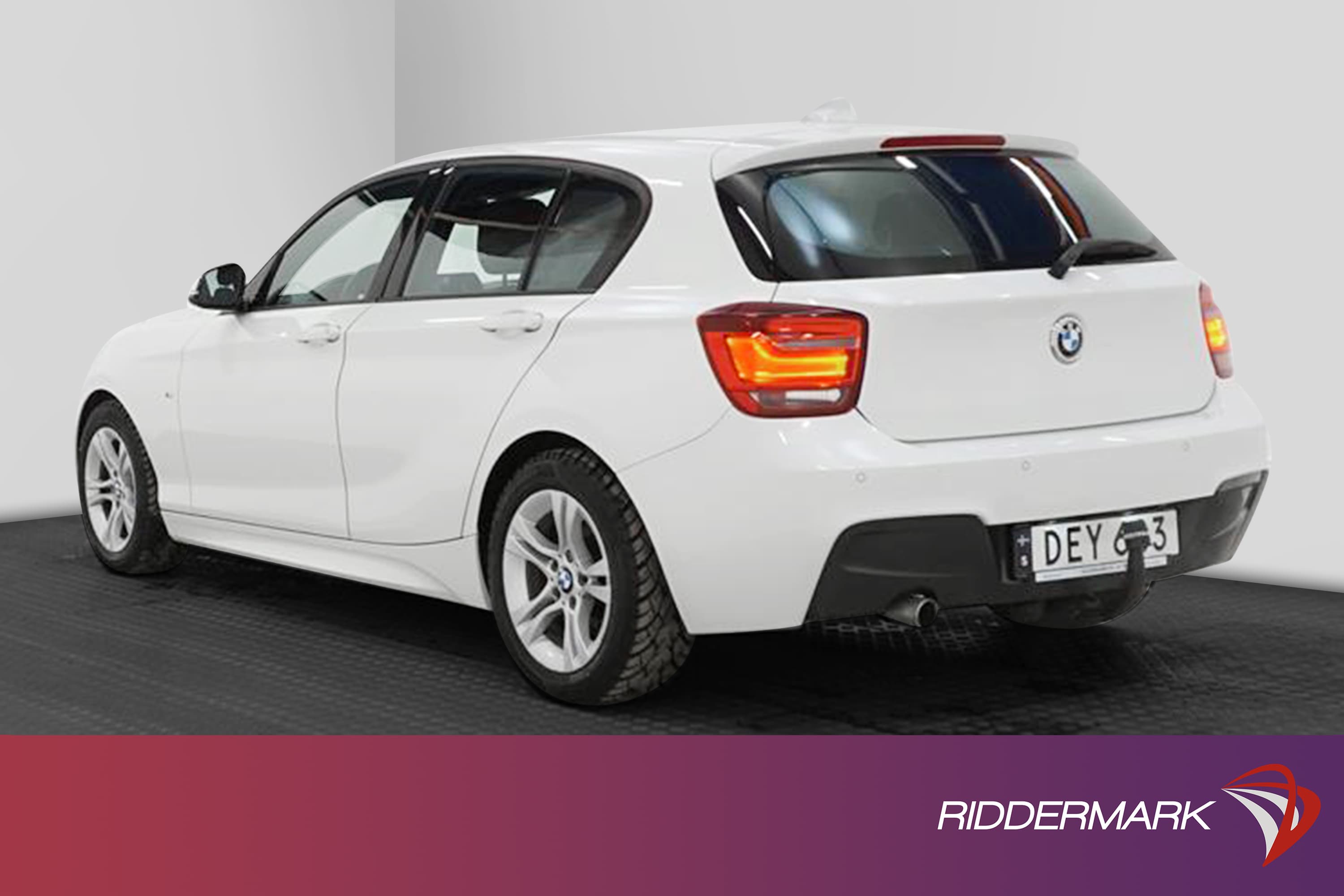 BMW 118d 143hk M-sport Drag Värmare Välservad 0,44l/mil