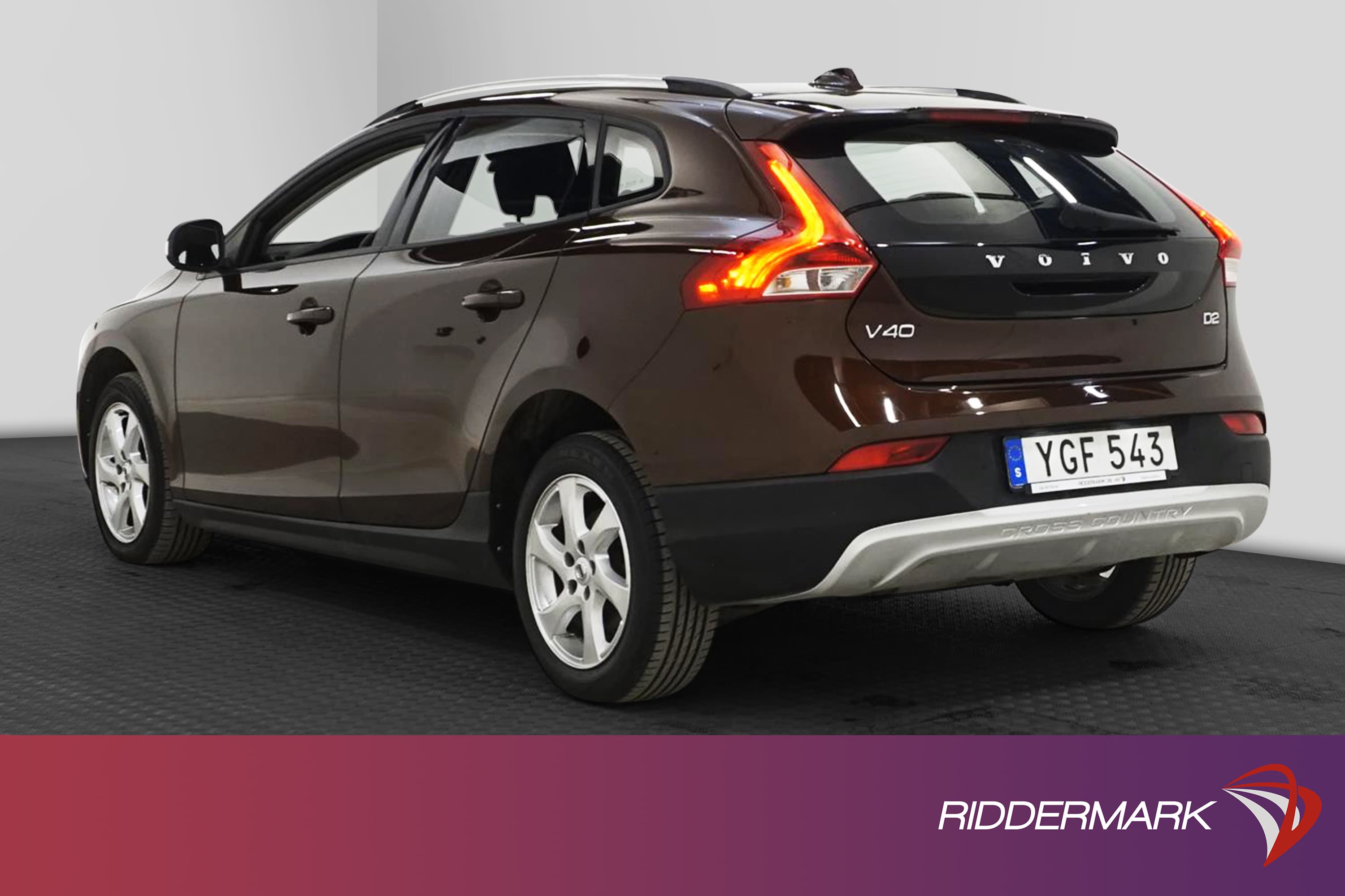 Volvo V40 Cross Country D2 120hk VOC Värmare 0,37l/mil