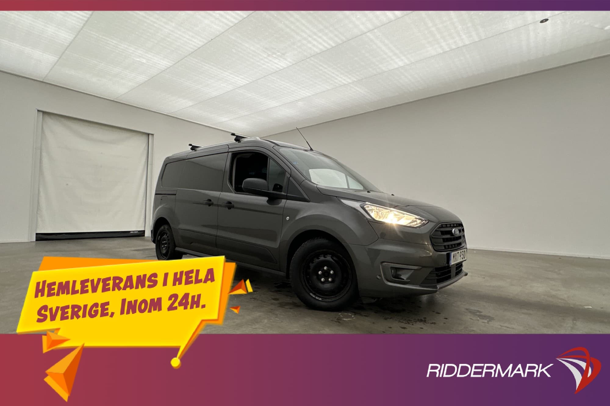 Ford Transit Connect LWB 1.5 Värm Drag Kamera V-Inredd Moms