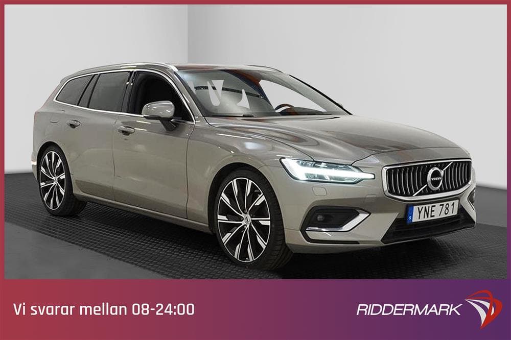 Volvo V60 T6 310hk AWD Inscription Pano Drag H/K 0.61l/milexteriör