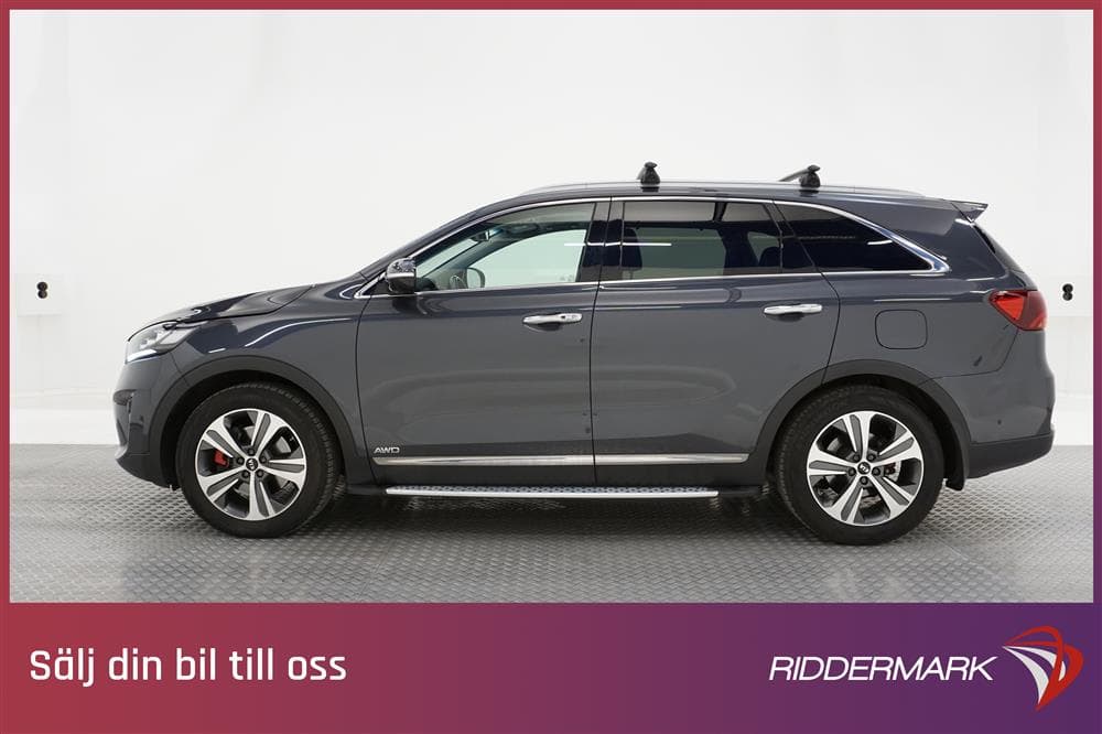 Kia Sorento 2.2 CRDi AWD 200hk GT-line M/K-Värmare Drag Panoexteriör