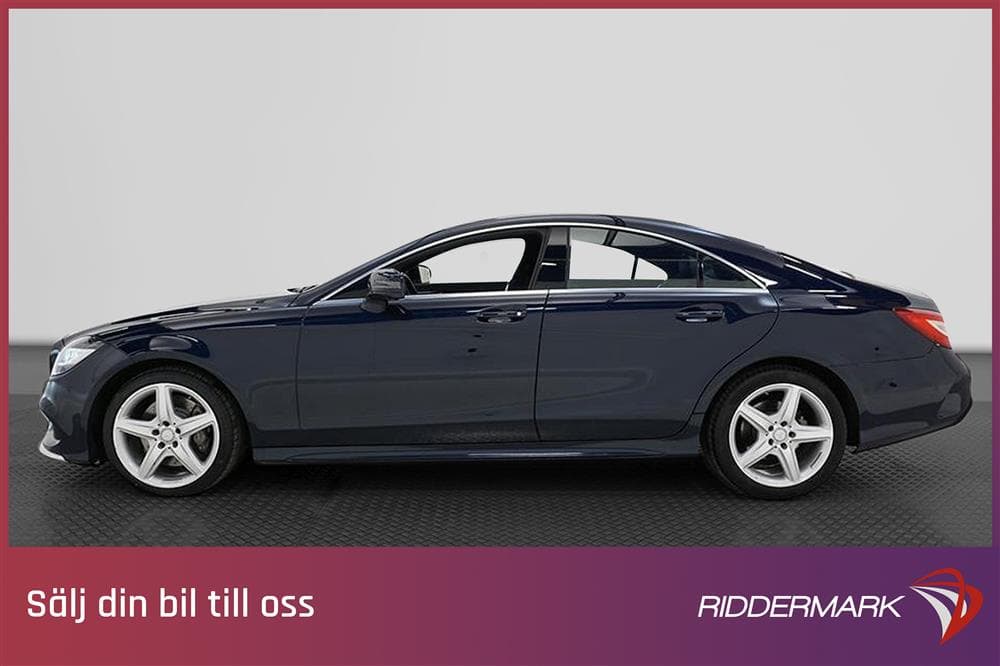 Mercedes-Benz CLS 350 d 258hk AMG  T-lucka 360° Navi Skinnexteriör