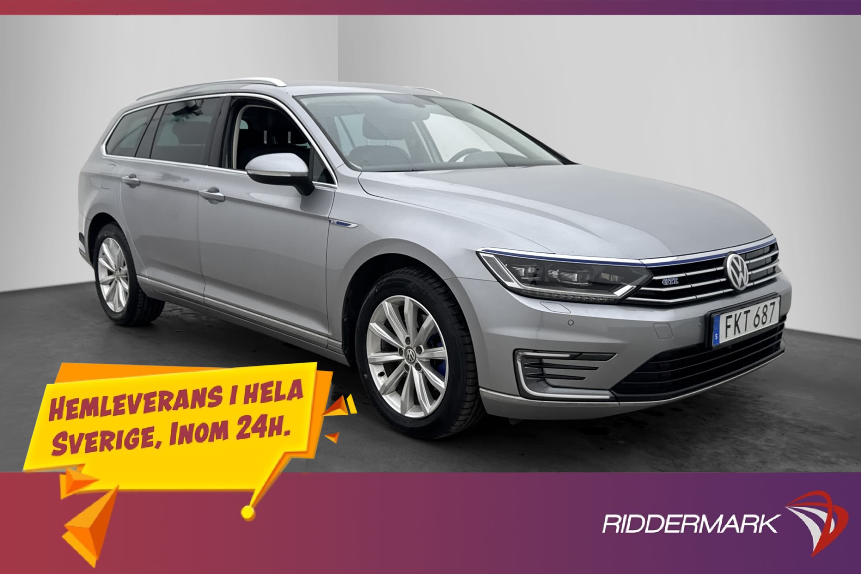 Volkswagen Passat GTE 1.4 TSI 218hk Cockpit B-Värm Dragkrok 