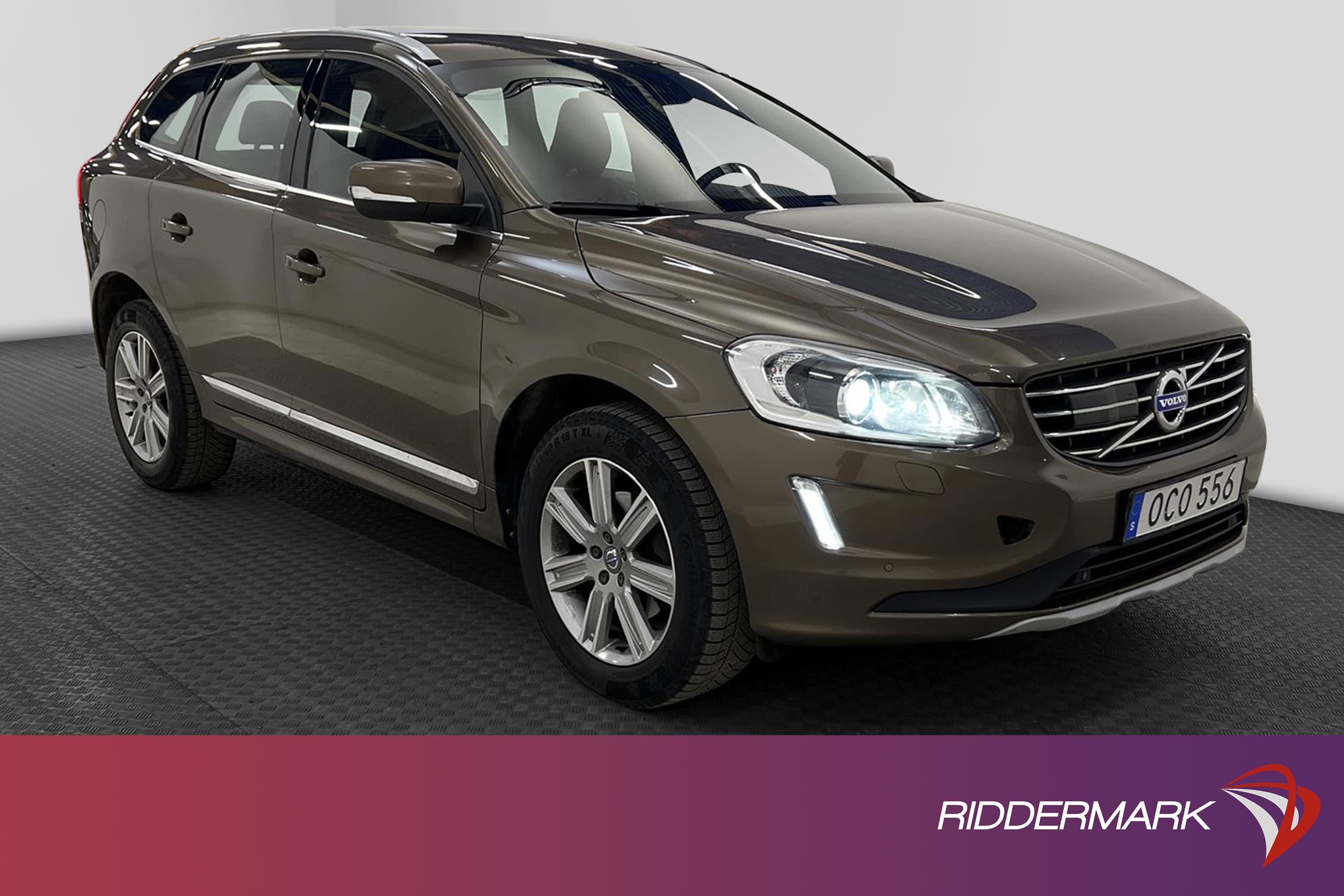 Volvo XC60 D4 AWD 190hk Summum Voc Navi D-värm Drag Navi