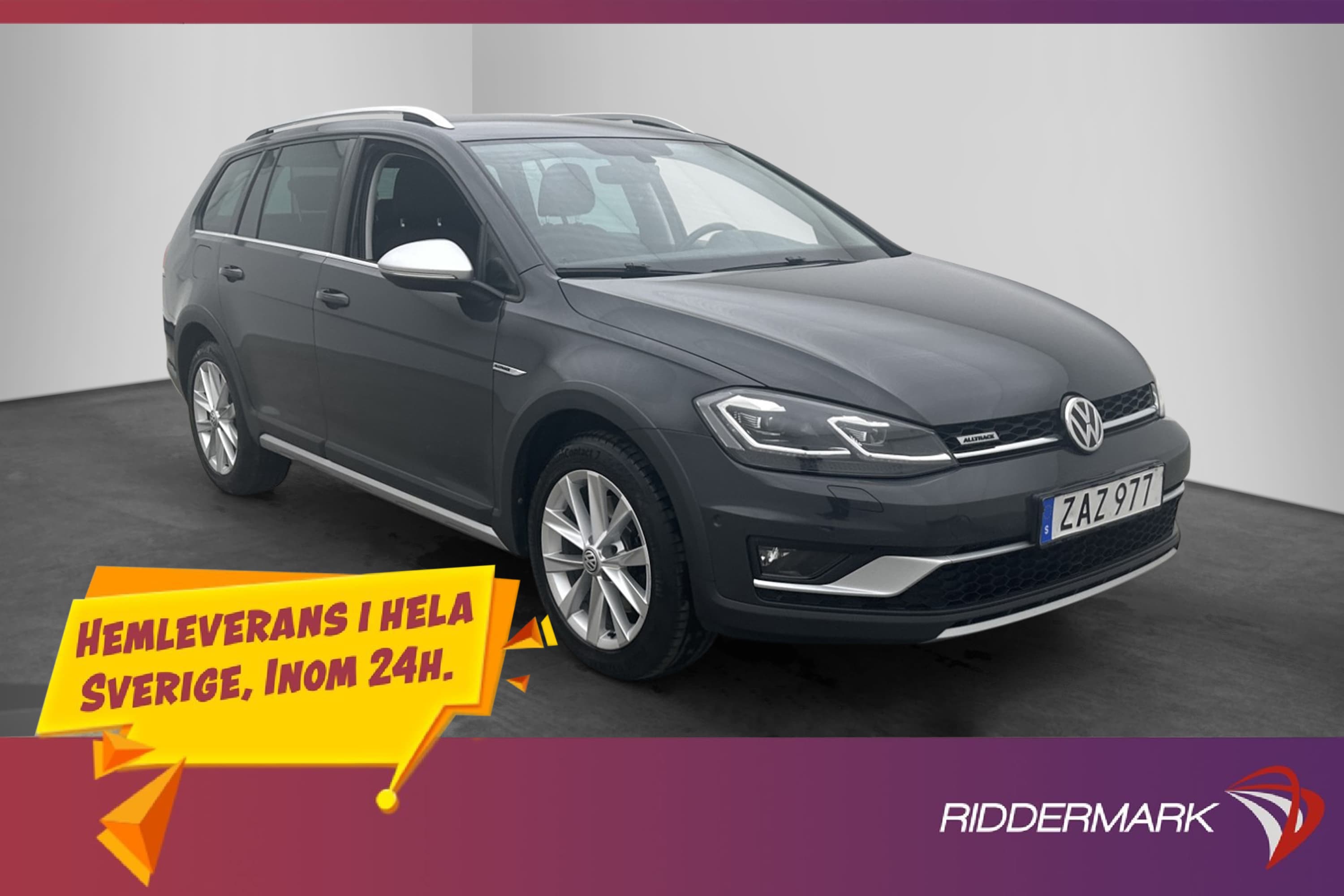 Volkswagen Golf Alltrack 4M 180hk Dragkrok Kamera CarPlay