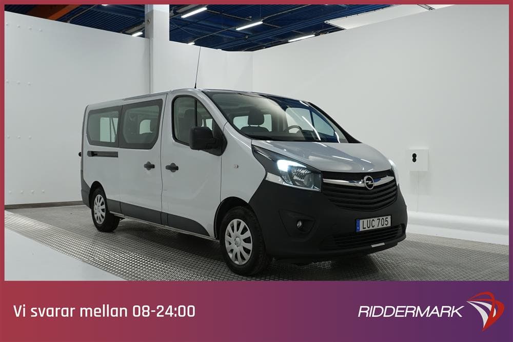 Opel Vivaro Kombi 1.6 CDTI 120hk Lång Drag Nyservad Nybes