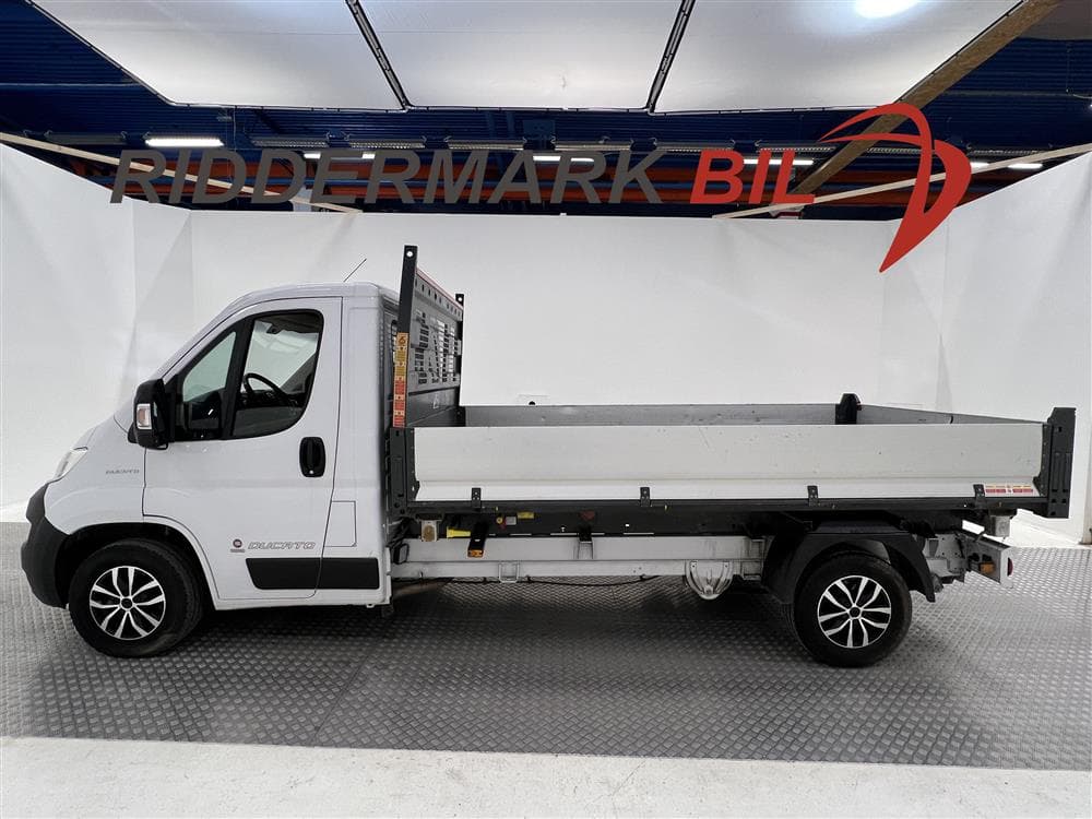Fiat Ducato 2.3 130hk Eu6 Flakbil Värmare Moms