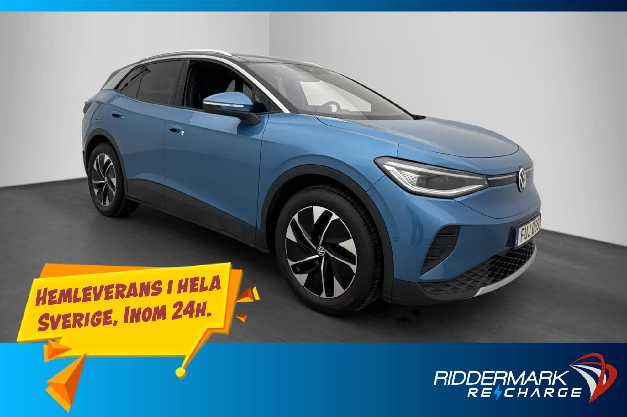 Volkswagen ID.4 Pro Värmare Pano Dragkrok Kamera CarPlay