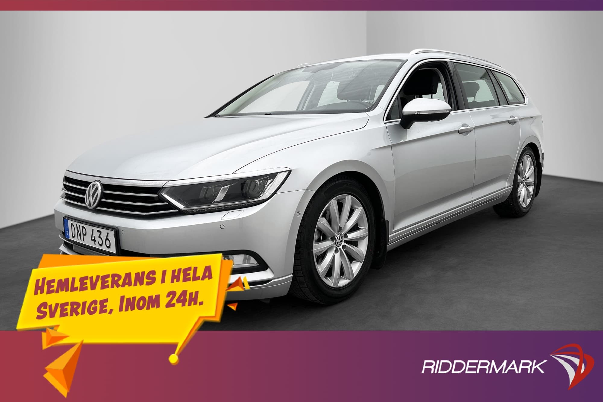Volkswagen Passat SC 2.0 TDI 150hk D-Värm Kamera Drag Skinn