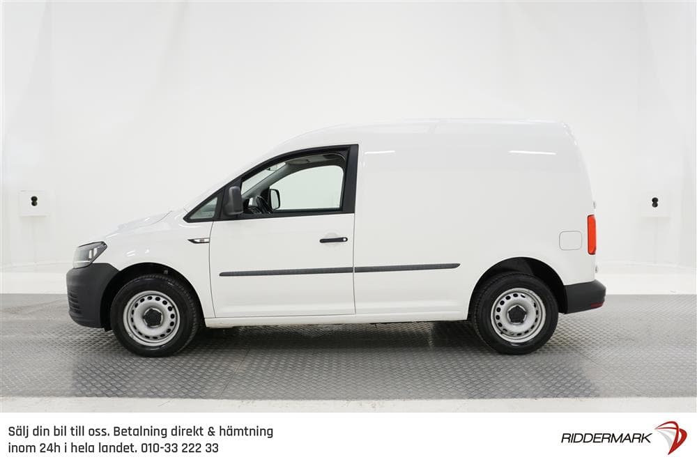 Volkswagen Caddy 2.0 TDI Aut Eu6 102hk Drag Värmare Moms
