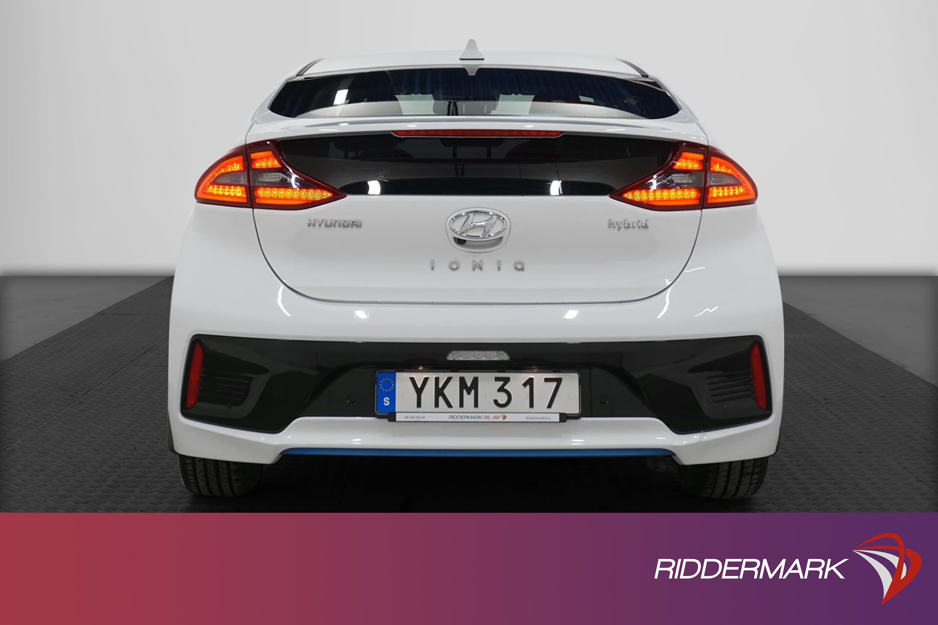 Hyundai IONIQ Hybrid 1.6 DCT 141hk Backkamera Navi 0,39l/mil