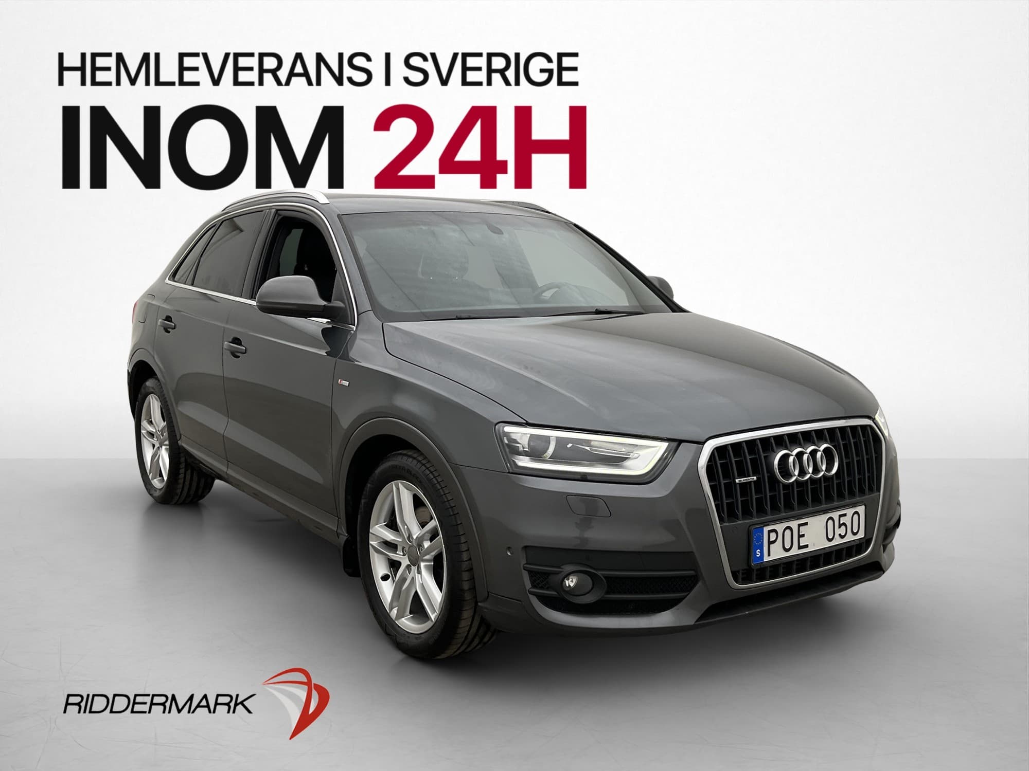 Audi Q3 2.0 TDI 177hk Quattro S-Line Dragkrok Bluetooth