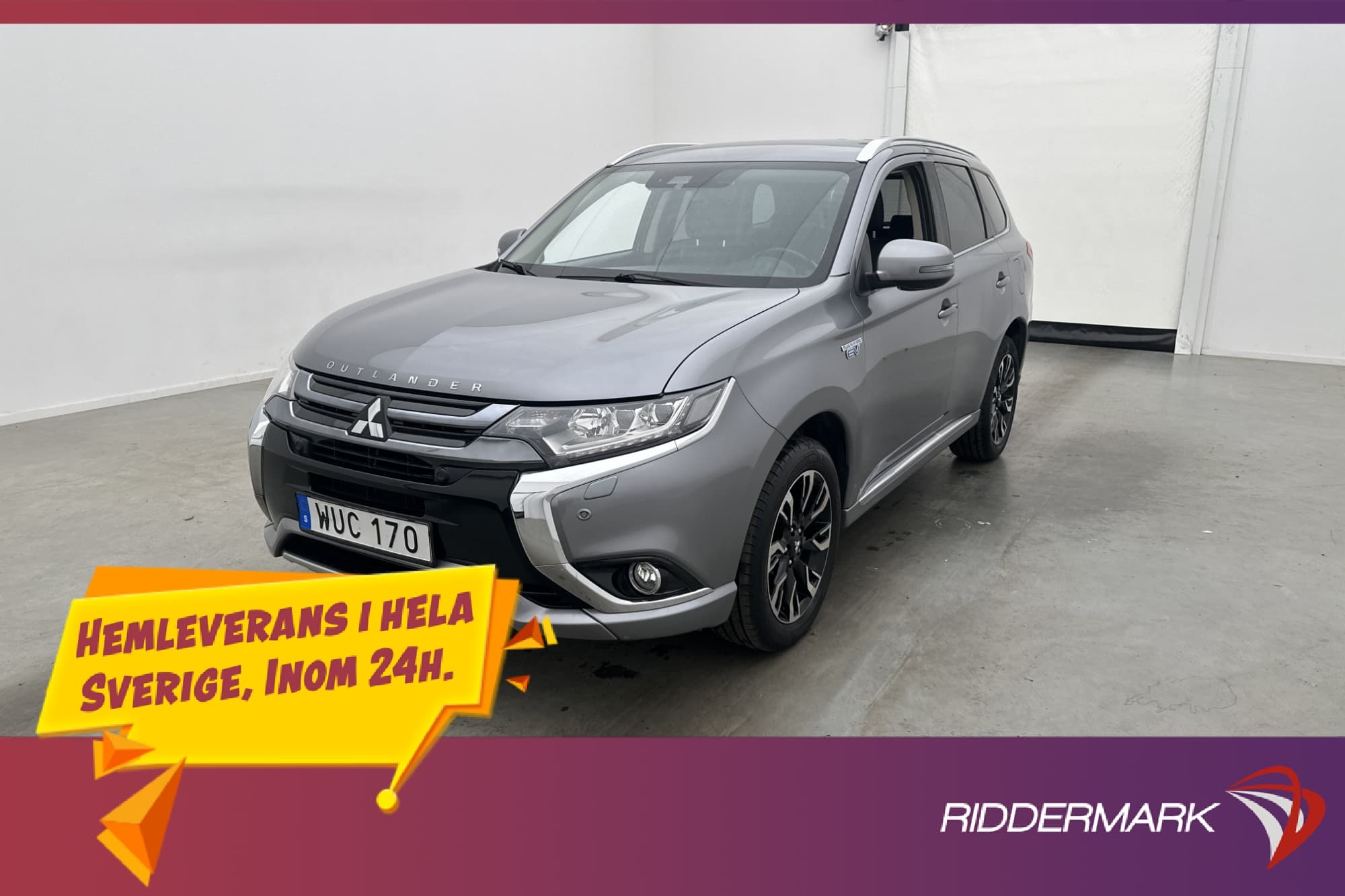 Mitsubishi Outlander PHEV 4WD 203hk Dragkrok Kamera