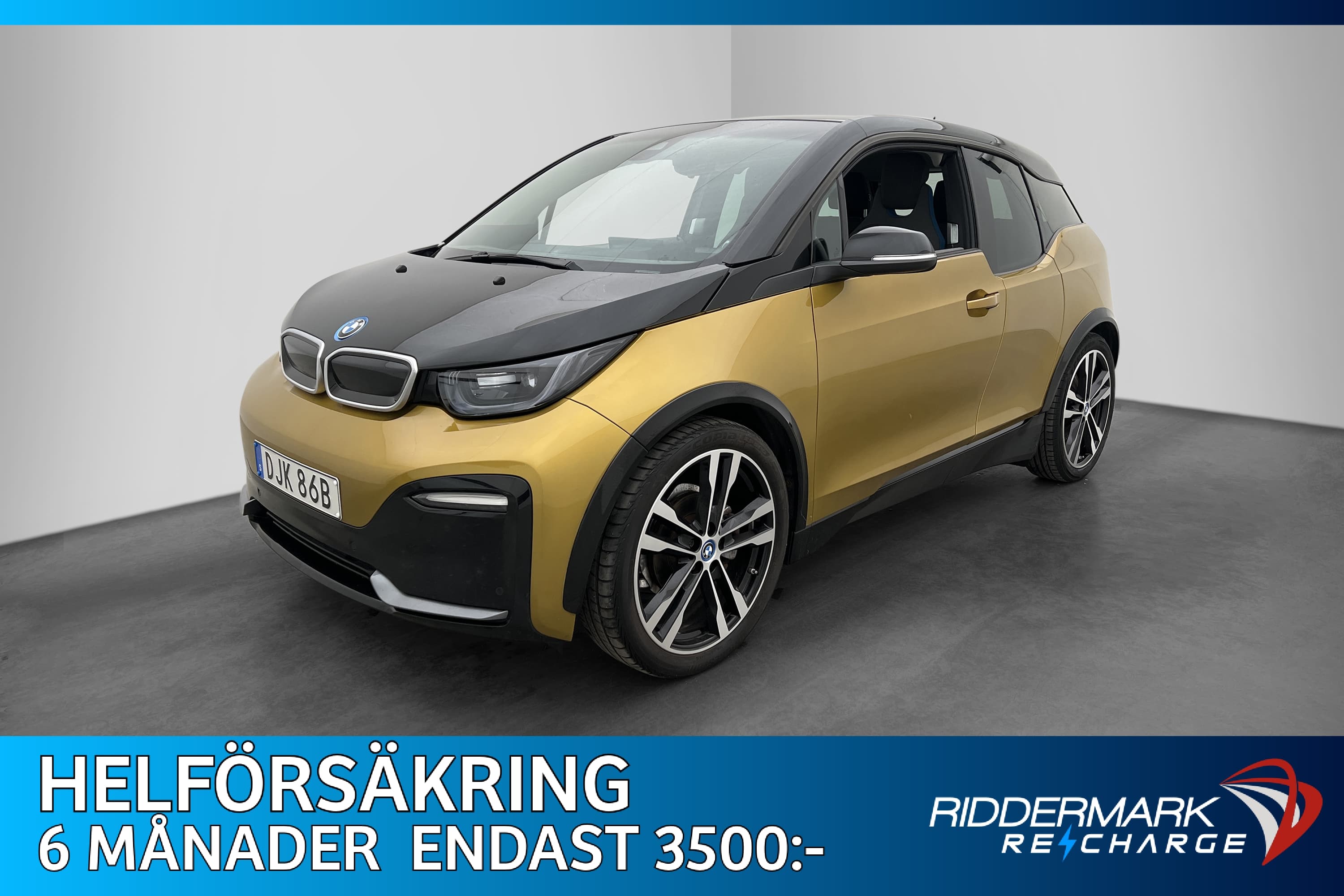 BMW i3 Comfort Advanced Värmepump Kamera Adaptiv-f Navi