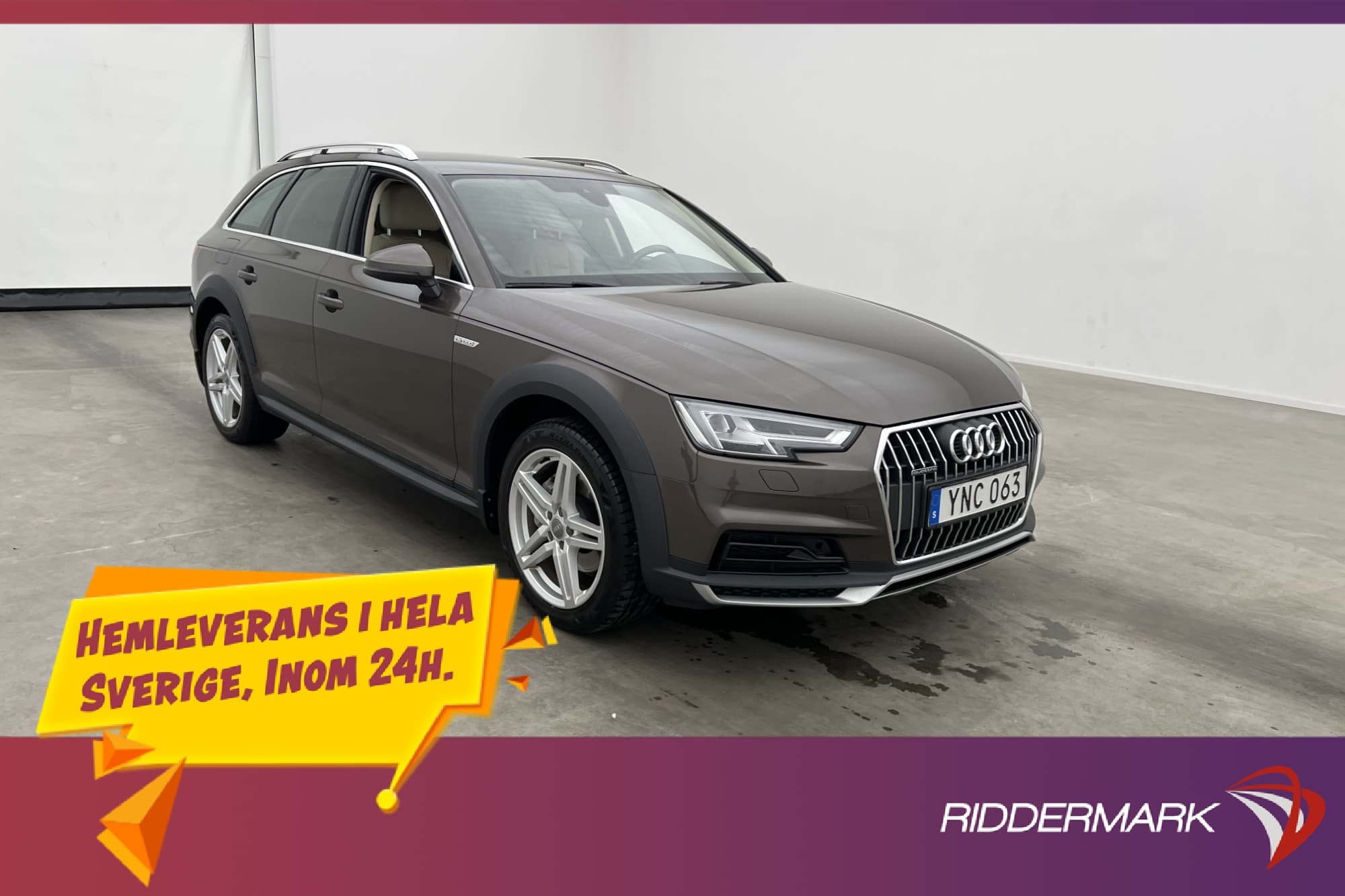 Audi A4 allroad Quattro 2.0 TDI 190hk Proline Skinn Dragkrok