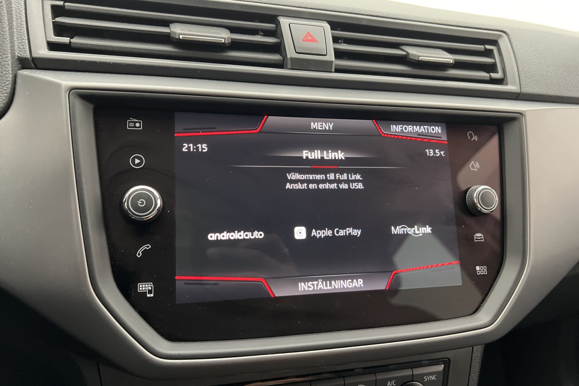 SEAT Ibiza 1.0 MPI 75hk Style CarPlay Sensorer Farthållare