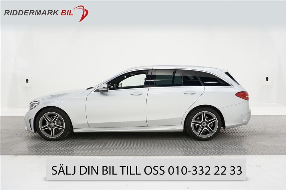 Mercedes-Benz C 220d 194hk Facelift AMG Pano Drag B-kam GPSexteriör