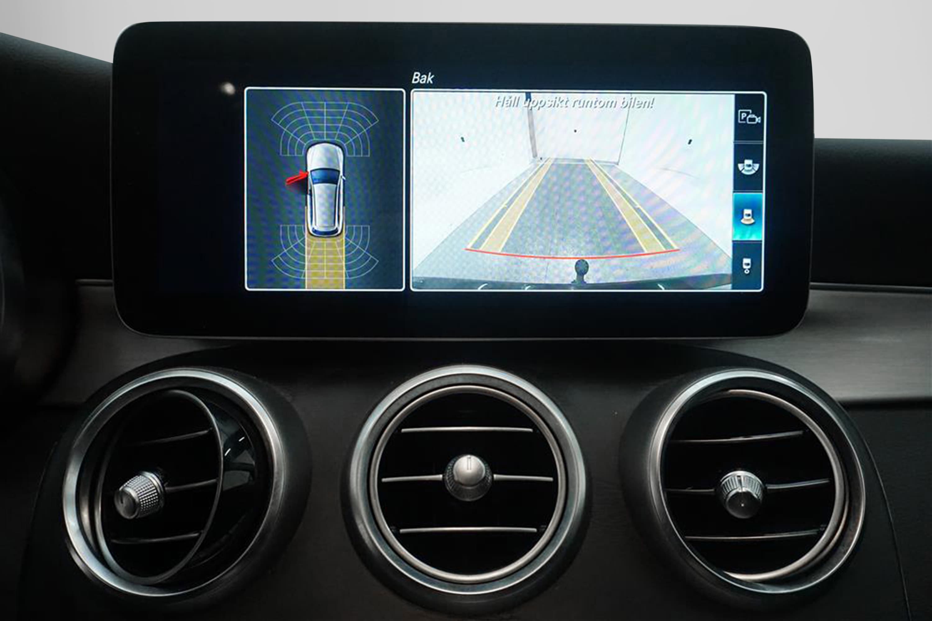 Mercedes-Benz C 220d Avantgarde Kamera Keyless Navi Drag interiör