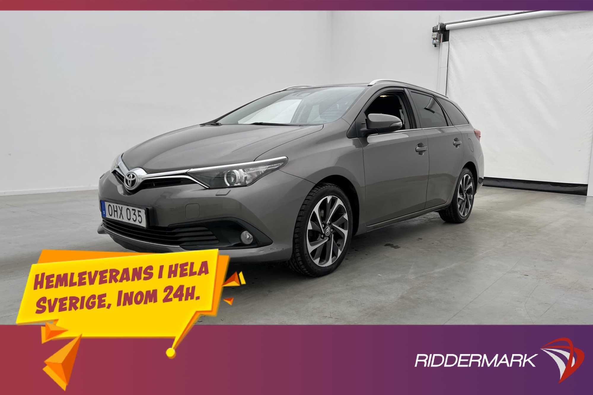 Toyota Auris 1.2 Turbo 2 Brukare Backkamera 822kr Årsskatt 