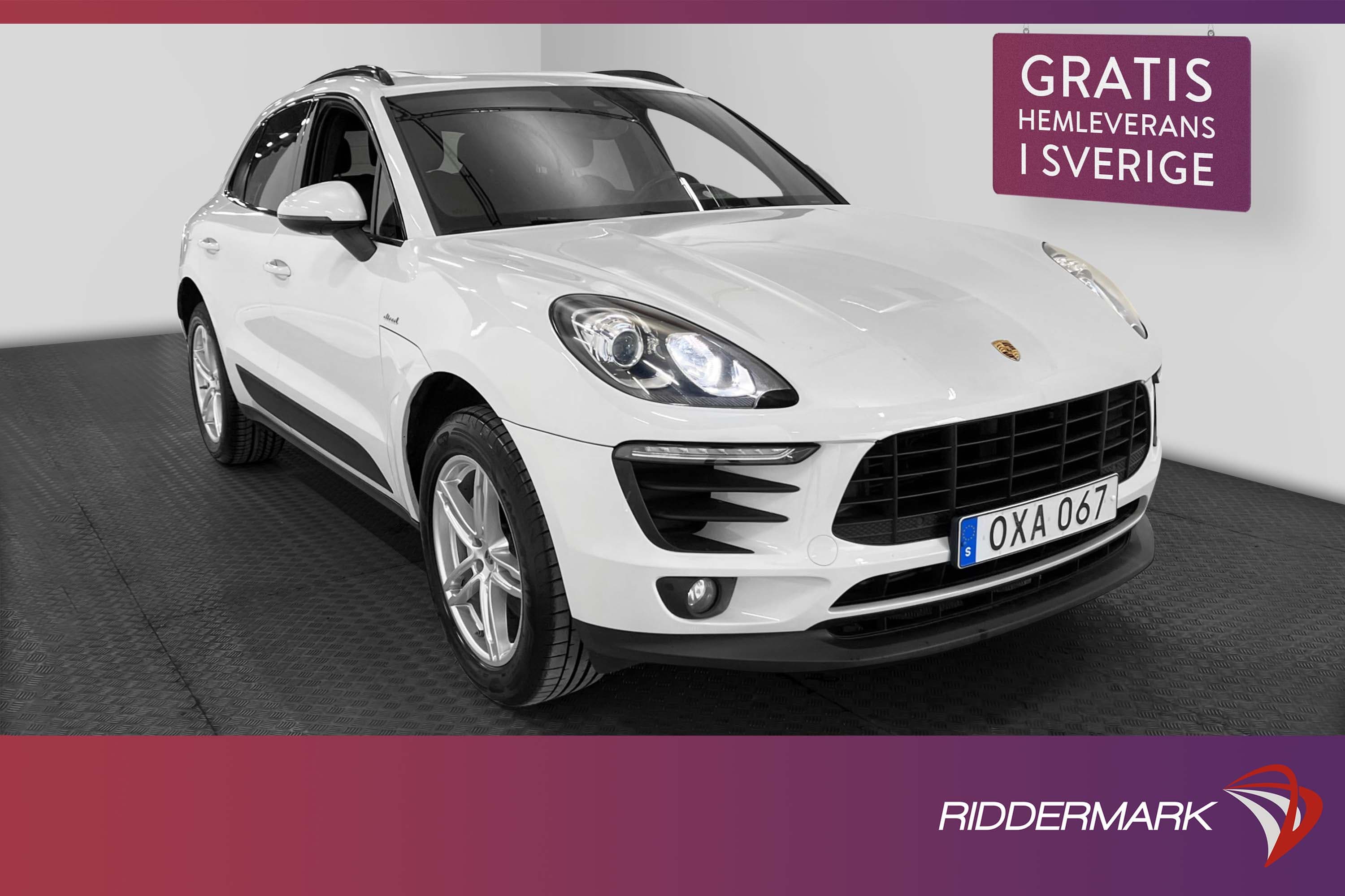 Porsche Macan S PDK 258hk BOSE Pano Värmare Kamera Drag Navi