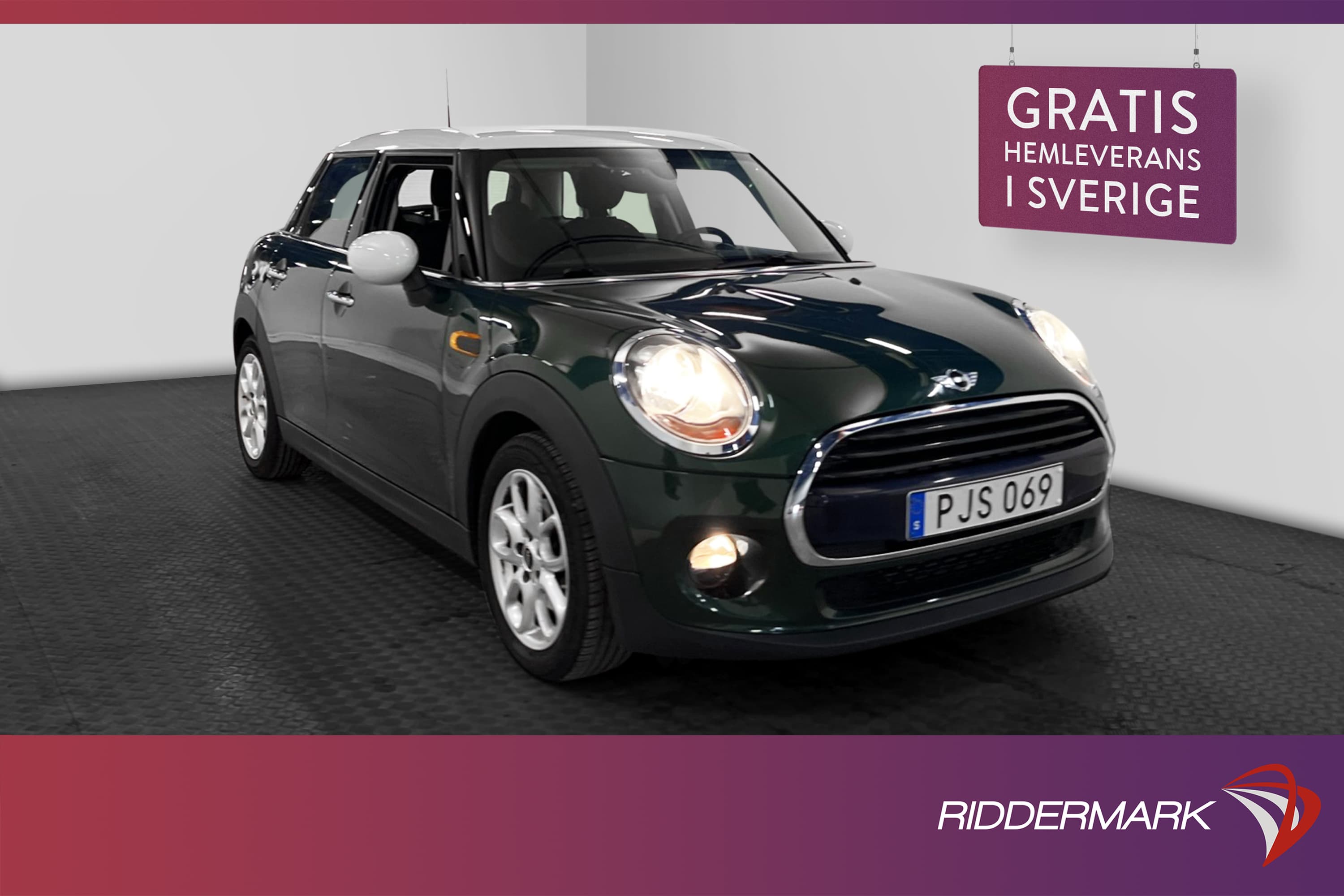 MINI Cooper 5-dörrar 136hk Pepper Ambient Välserv 0,47l/mil