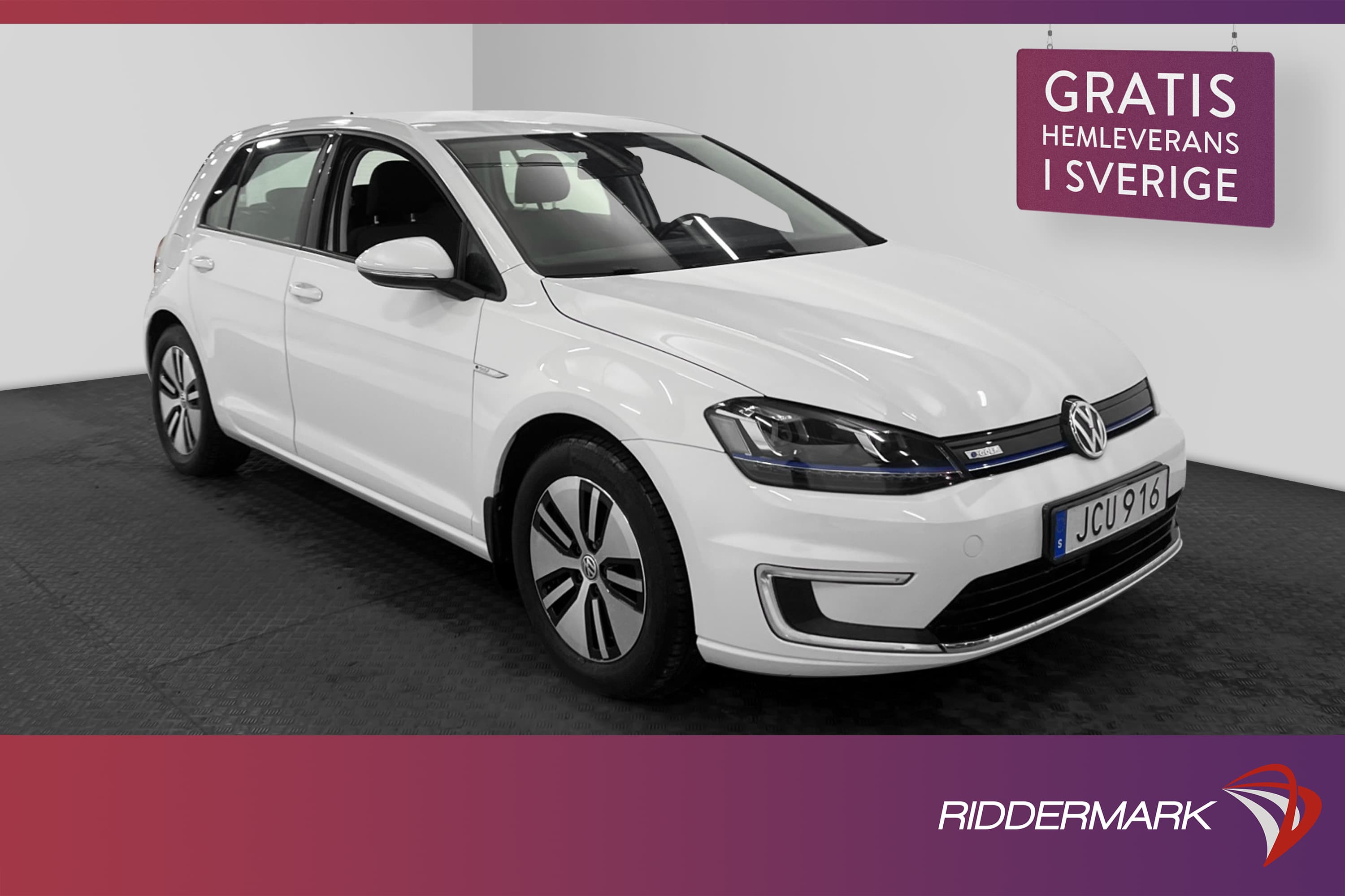 Volkswagen e-Golf 24.2 kWh 115hk