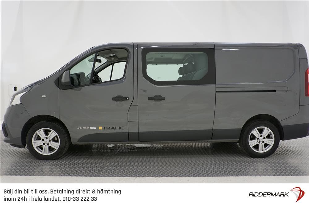 Renault Trafic Kombi 1.6 dCi 120hk 5-sits Värmare L2 Moms