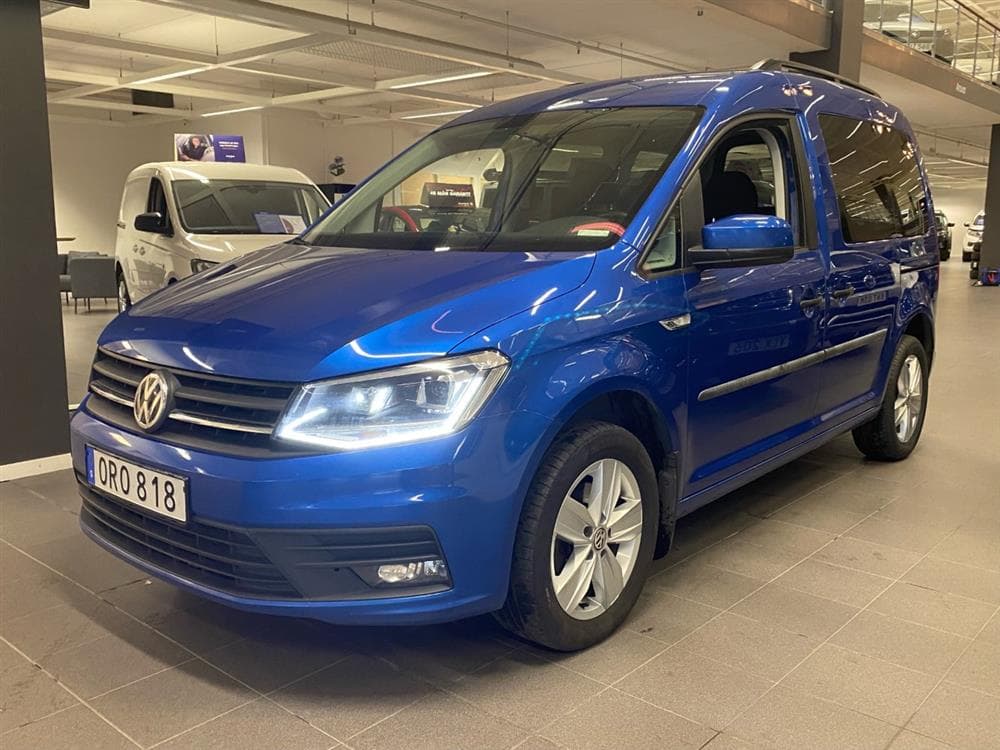 Volkswagen Caddy Life 2.0 TDI Automat PDC Värmare Moms