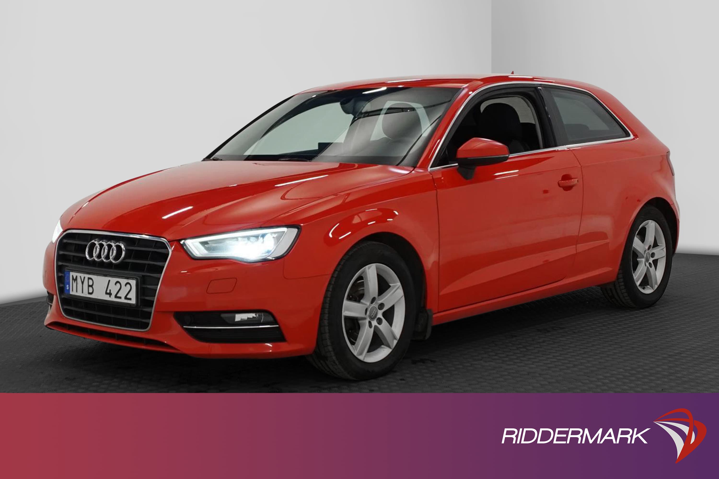 Audi A3 2.0 TDI 150hk Ambition M&K-Värmare Välserv 0,41l/mil
