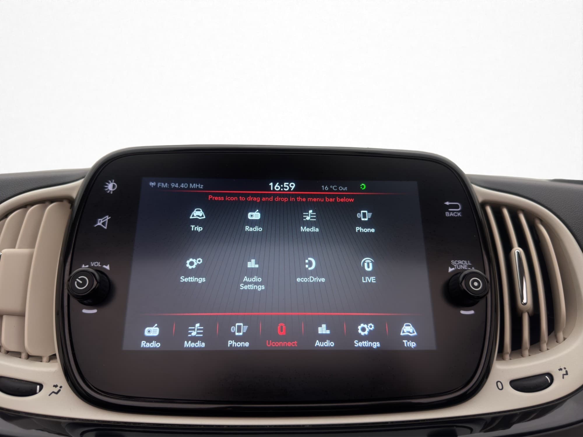 Fiat 500C Hybrid Cabriolet 70kh Lounge Sensorer Bluetooth