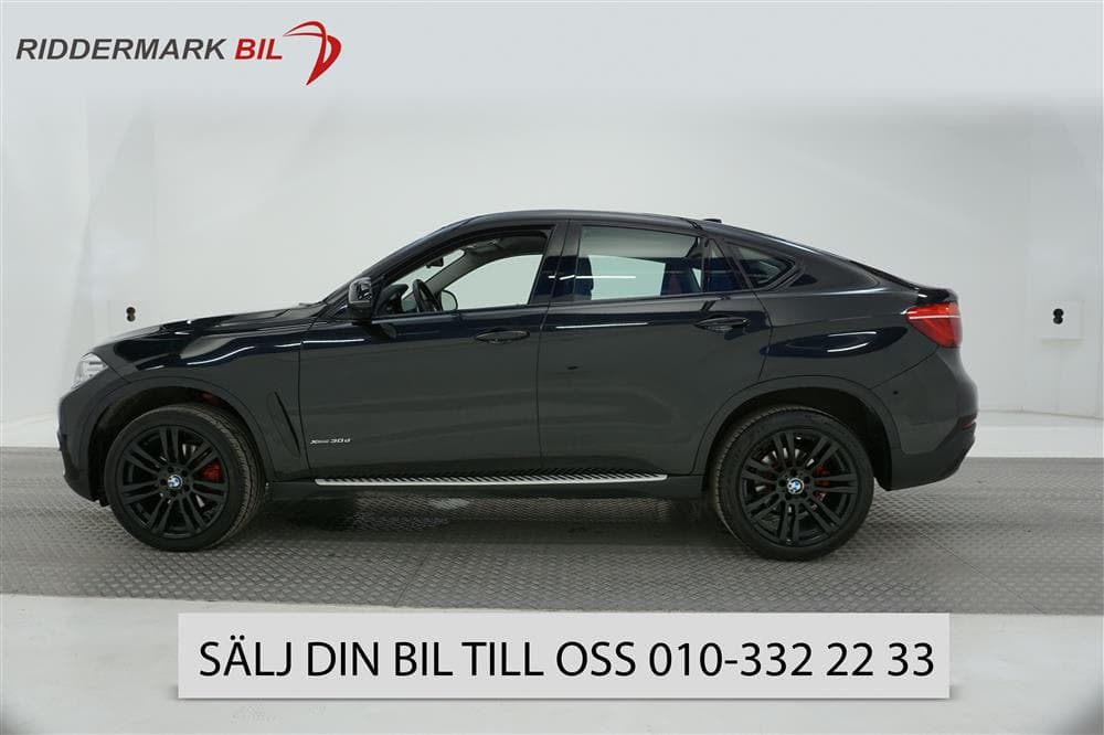 BMW X6 xDrive 3,0d 258hk Navi Skinn H/K B-kam D-värm