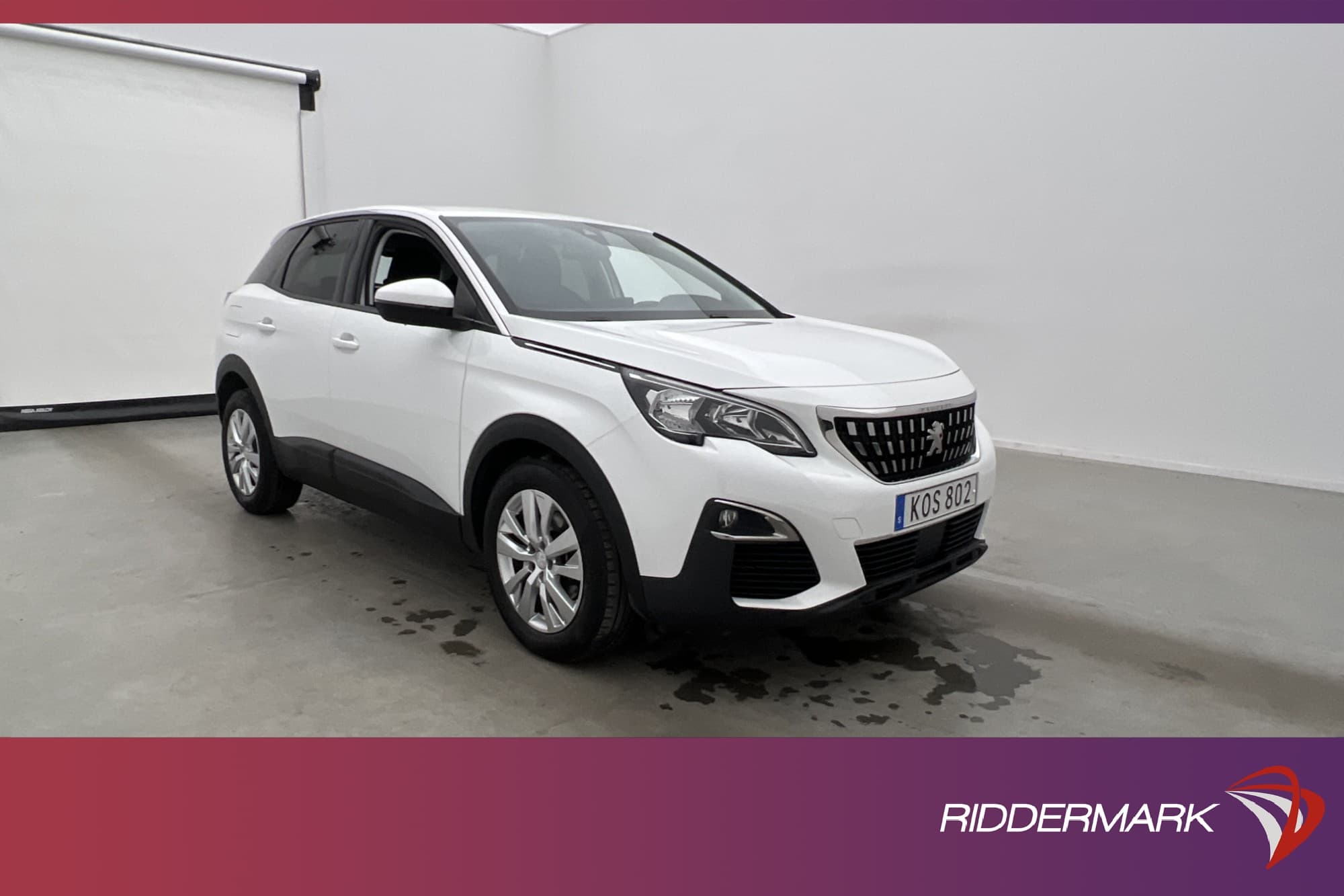 Peugeot 3008 1.2 PureTech 130hk Active P-Sensorer 0.52 l/mil