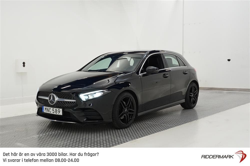 Mercedes-Benz A 200 163hk AMG Sport GPS 360-Kamera