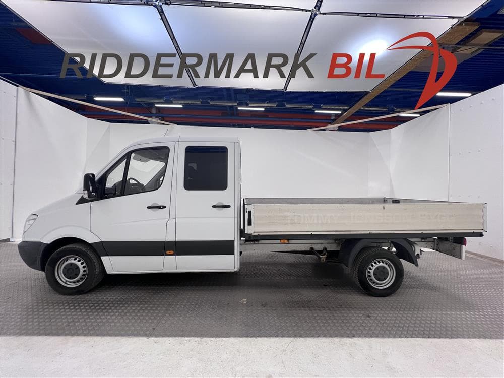 Mercedes Sprinter Dubbelhytt 313 CDI 7-sits  Flak  Moms