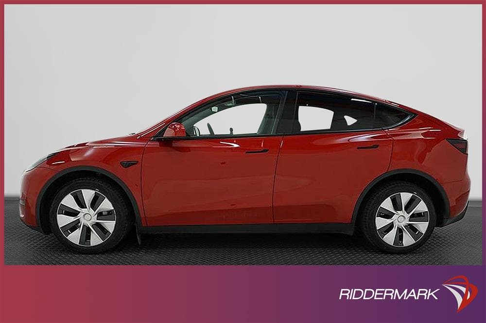 Tesla Model Y Long Range Dual AWD Pano Premium Svensksåld exteriör