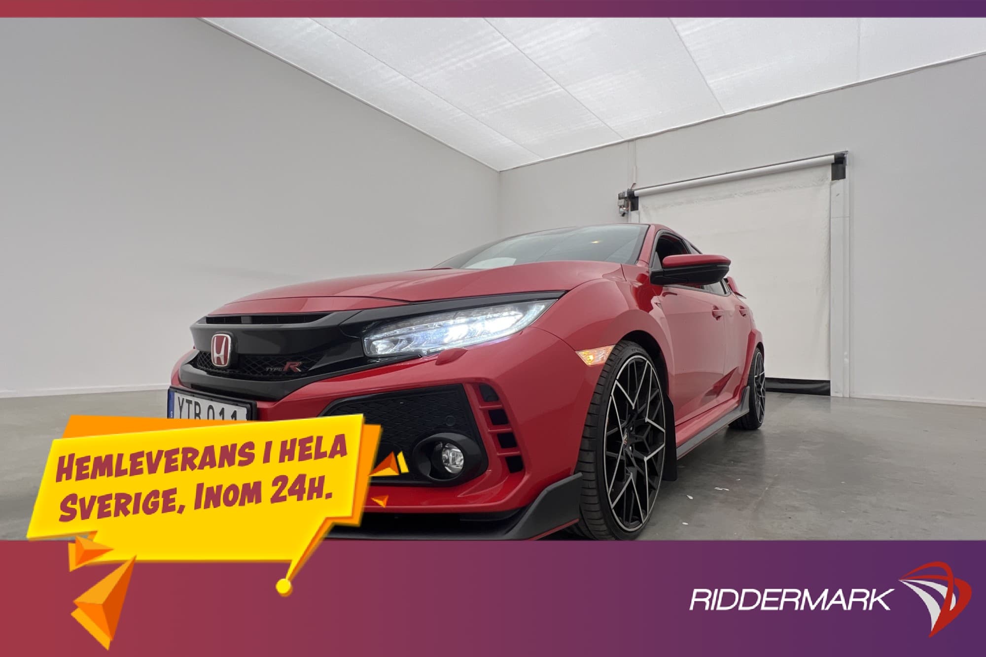 Honda Civic Type R 2.0 VTEC 320hk GT Adaptiv Kolfiber Kamera