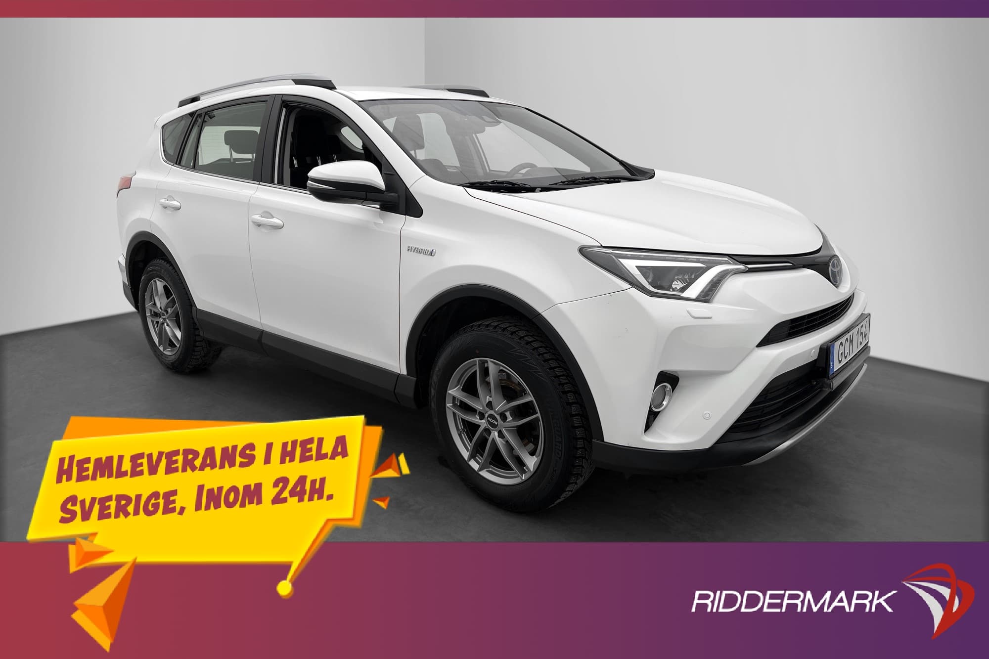Toyota RAV4 Hybrid 2.5 VVT-i AWD Active Värmare Kamera Drag
