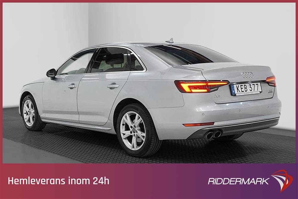 Audi A4 2.0 TDI Quattro 190hk Proline Sensorer 0,44l/milexteriör