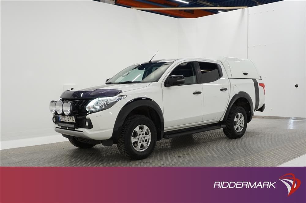 Mitsubishi L200 2.4 DI-D Aut 181hk Eu6 Drag Värmare Moms