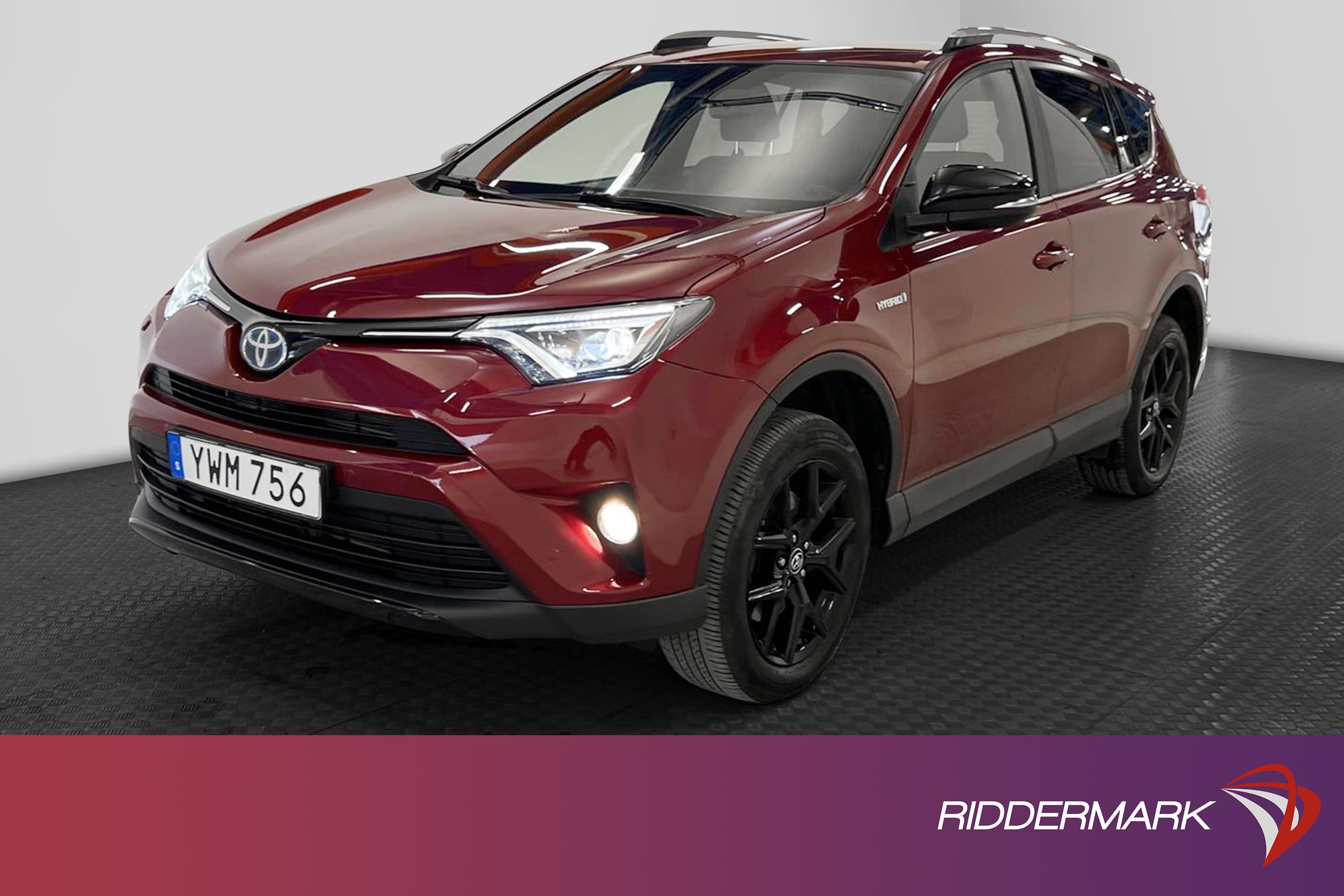Toyota RAV4 2.5 HSD AWD 197hk 1 Brukare Navi B-Kam Keyless
